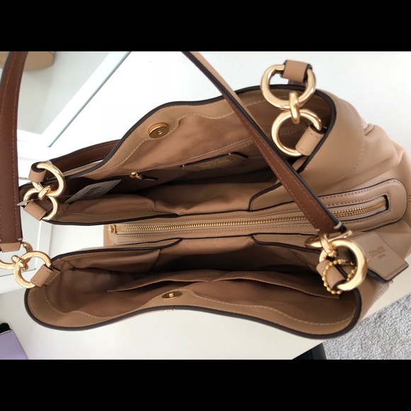 NWT Tan Coach Handbag - Picture 2 of 8